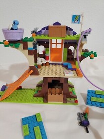 Girl Lego 4335 Friends Mia's Tree House 98 % Complete (No Instructions) 