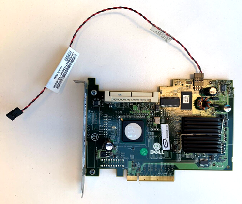 AU DELL CN-0UN939 E2K-UCS-51 (B) PCIe RAID PowerEdge controller w/ SATA cable - Picture 2 of 5