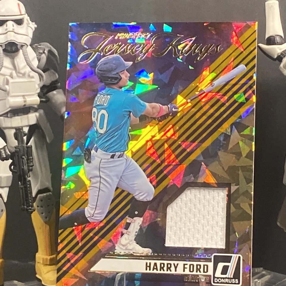 2024 Panini Donruss - Prospect Jersey Kings Orange Ice #PJK-HF Harry Ford - Image 4 of 4