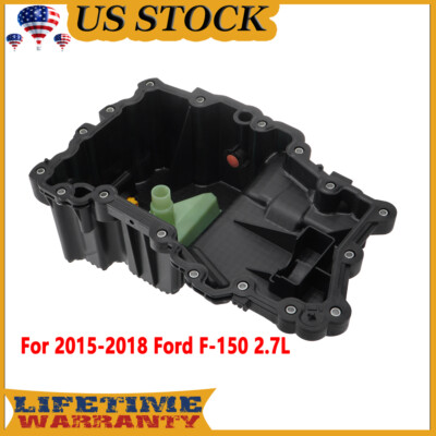 FP96A Oil Pan For 2015-2018 Ford F150 2.7 FL3Z-6675-B FL3Z-6675-A