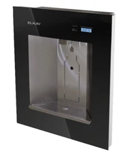 Elkay Commercial Filtered Water Dispenser Hands Free Glass, Midnight LBWDC00BKC