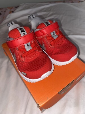 Nike Red Revolution Trainers, Infant UK