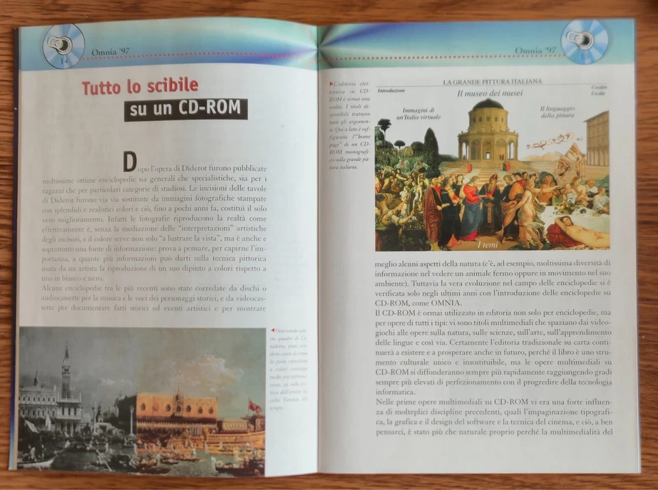 OMNIA '97 CD ROM-Licenza d'uso numerata. Per PC.Big Box.Perfetto, da collezione. - Immagine 3 di 4