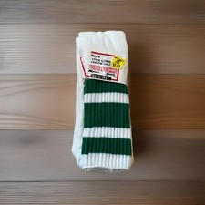 VTG Socks Mens K Mart Terry Lined Tube Socks Stretch Orlon Acrylic 1980s 10-13.