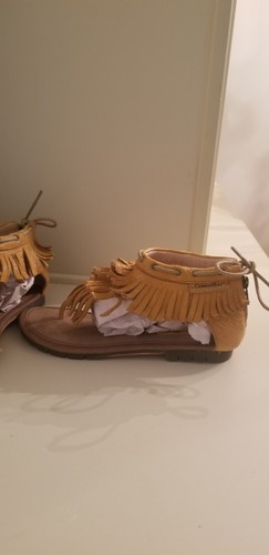 Women's Caterpillar Jazmyne Leather Zip Up Boho Sandals Size 7 - Picture 3 of 7
