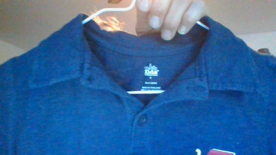 CONSTRUCTION TRUCKS SHIRT Kids Headquarters Boys sz5 collared short-sleeve blue - Image 4 of 4