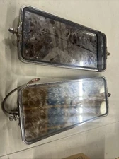 Stainless Steel Mirror Pair  for HD Semi Truck Parts Or Repair Lot 4