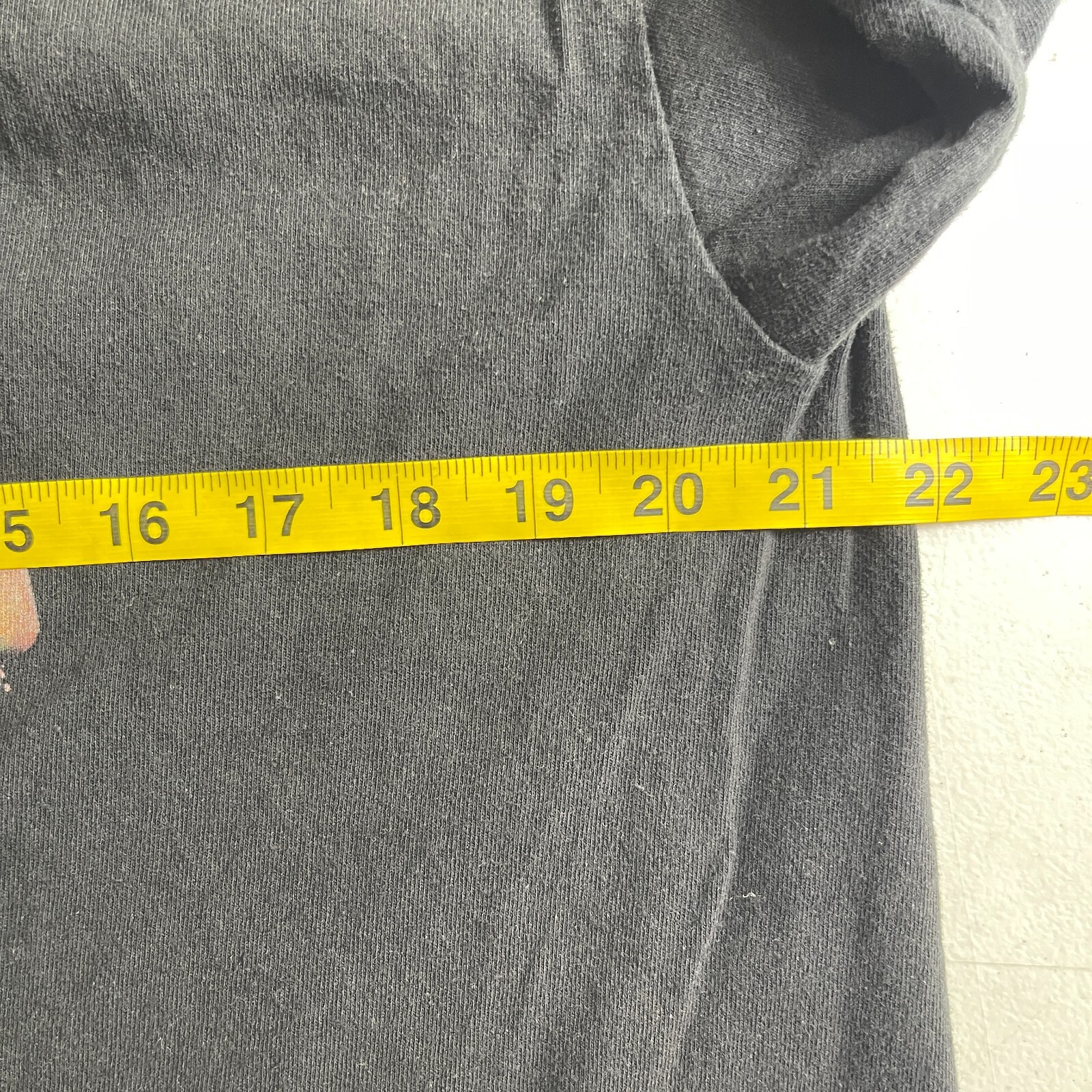 FILA WWF Super Stars Grafica T Shirt Uomo Grande Nera Row della Morte Ritratto Foresta Laboratorio