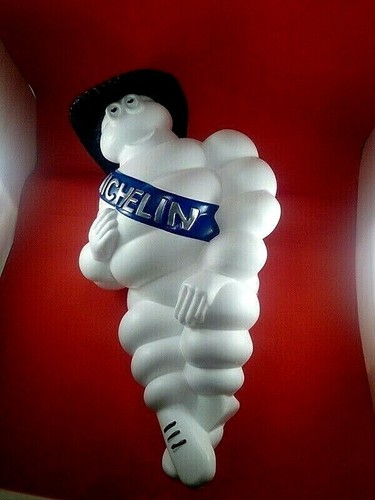 14" MICHELIN MAN FIGURKA LALKI BIBENDUM KOLEKCJONERSKA REKLAMA OPONA, DEKORACJA CIĘŻARÓWKI - Zdjęcie 8 z 101