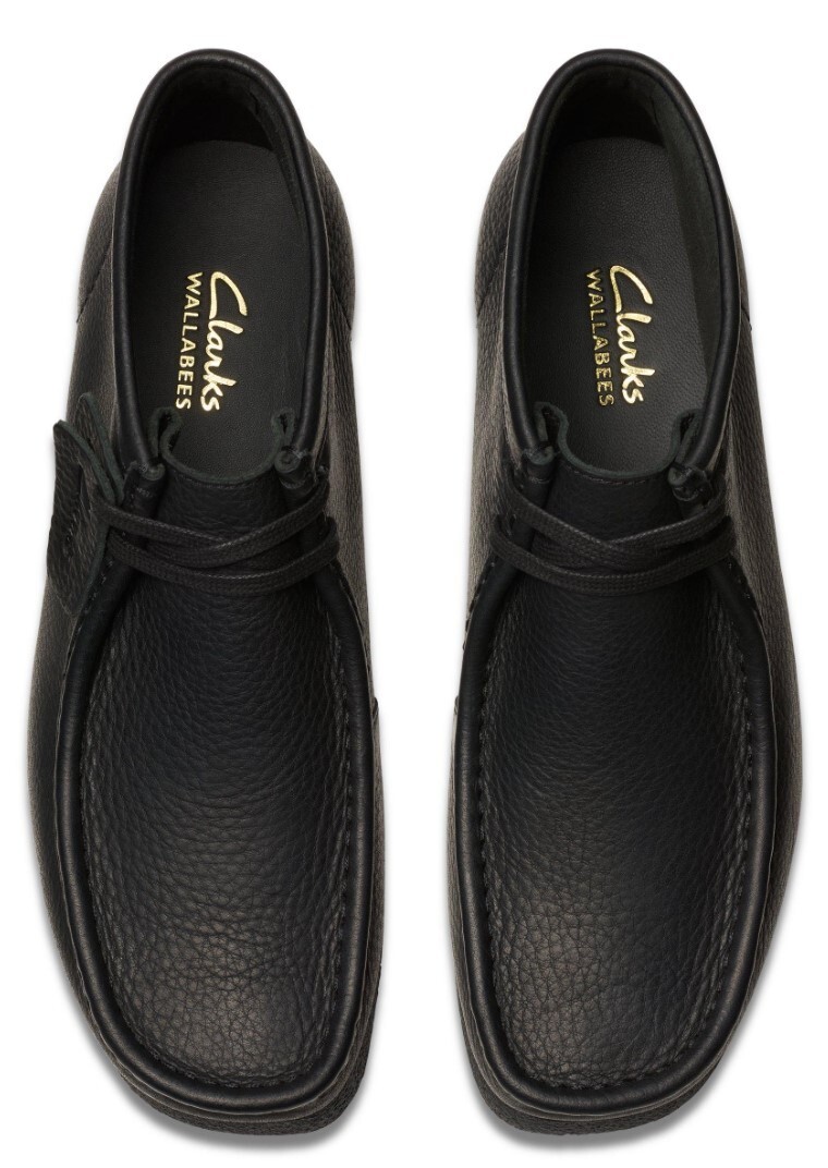 Clarks Wallabee Evo Bt (26179710) Black Leather | eBay
