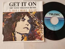 T. Rex/ Marc Bolan - Get it on (1987 Tony Visconti Remix) 7'' Vinyl Germany