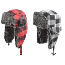 Trapper Hat Winter Hats Trooper Hat Winter Skiing Cap with Ear Flaps Women Men