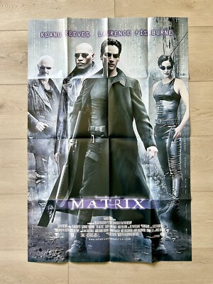 THE MATRIX ORIGINAL ONE SHEET MOVIE POSTER (27”x40”) | eBay