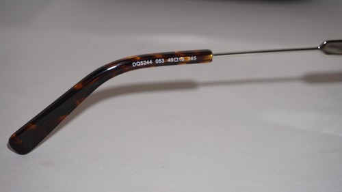 DSQUARED2 Gafas Nuevas Habana Plata DQ5244 053 49 18 145 - Imagen 9 de 10