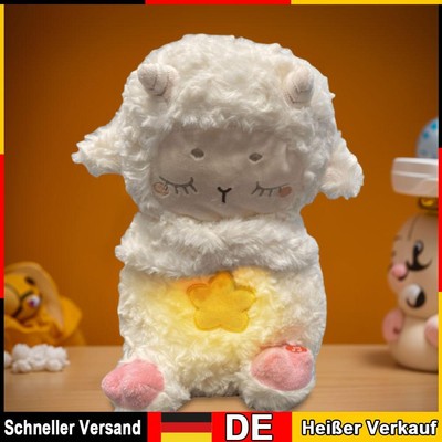 Sound & Light Sleeping Sheep Baby-Schlafschnuller tragbares Plüsch-Babyspielzeug