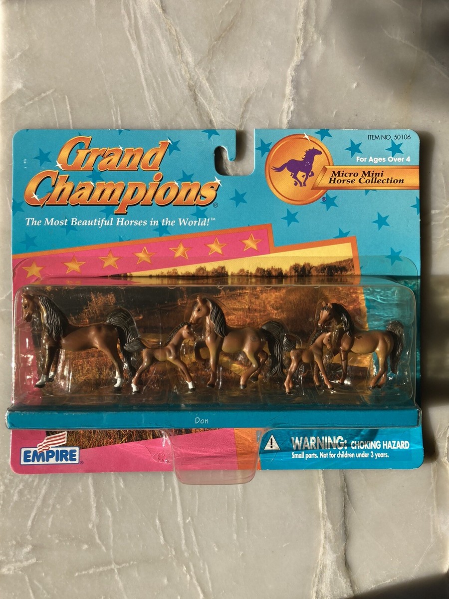 Grand Champions Micro Mini Horse Collection By Empire. Don