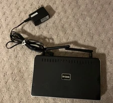 D-Link Router DIR-330 Wireless Wi-Fi 4 Port Networking And Modem