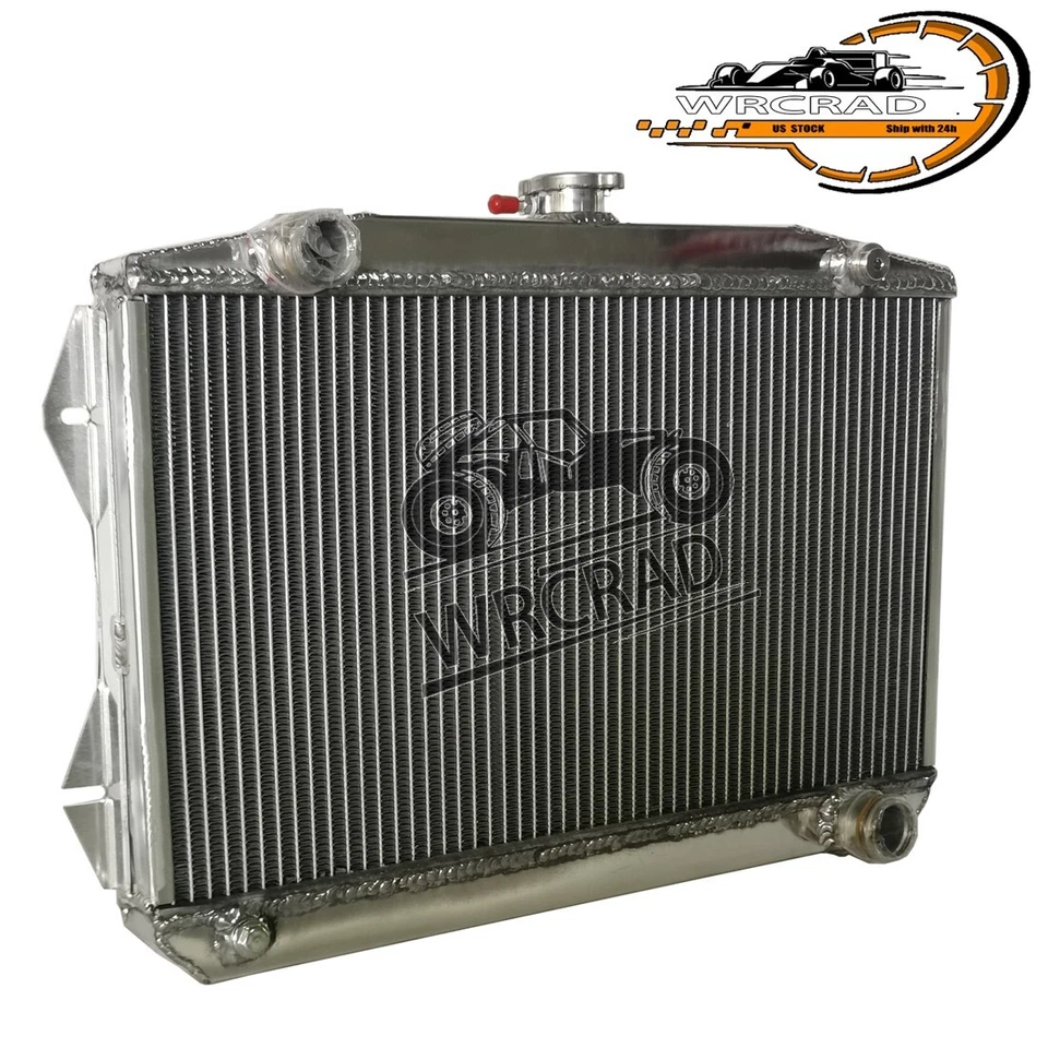 Radiador manual de aluminio para Sunbeam Alpine Series V 1965-1968 1,7 L I4 1966 1967 Foto 3 de 4
