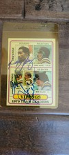1980 TOPPS VIKINGS LEADERS CARD TRIPLE SIGNED RICKEY YOUNG MULLANEY HANNON # 207