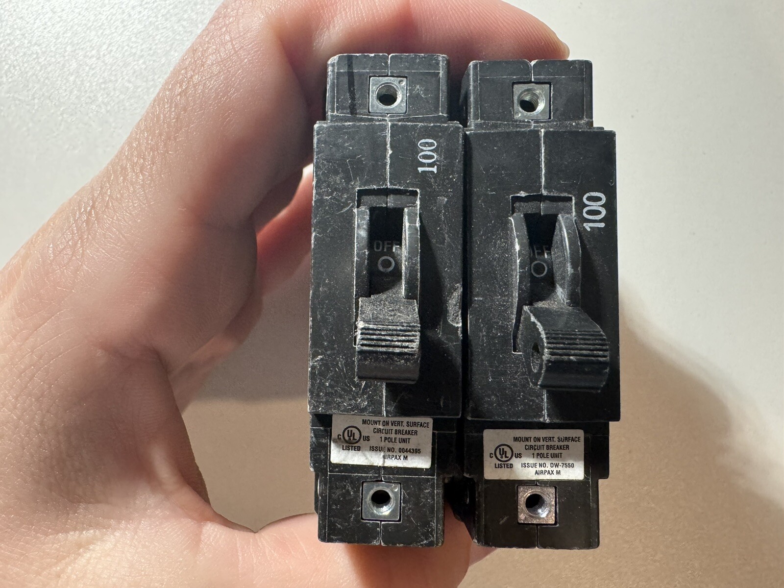 AirPax 100 Amp Bullet Breaker LELK11REC430326100 Single Unit eBay