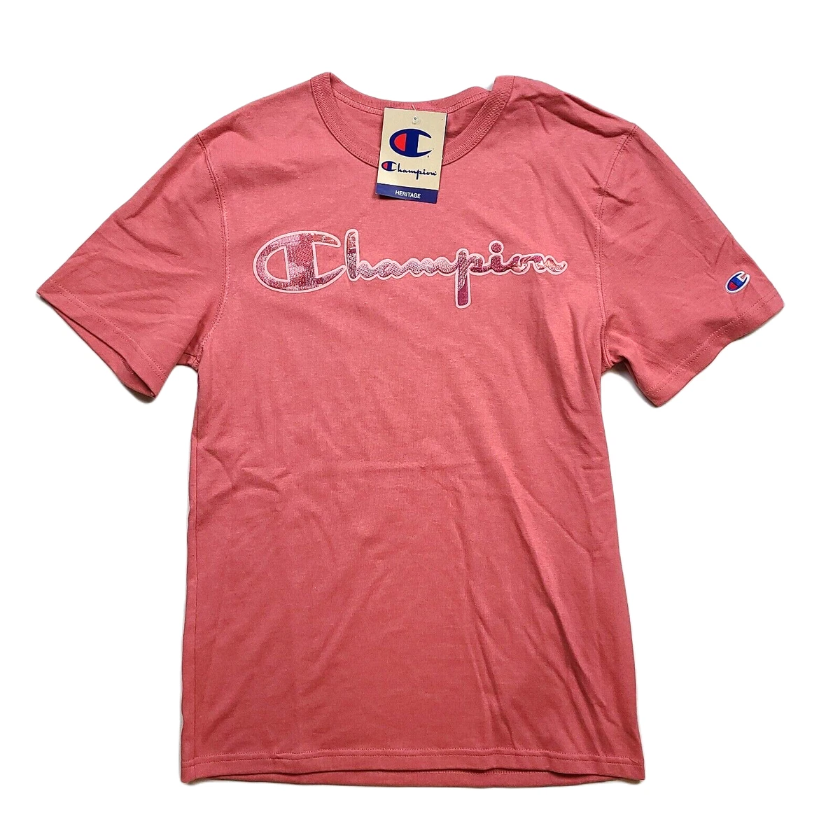 Pink mens champion shirt hotsell