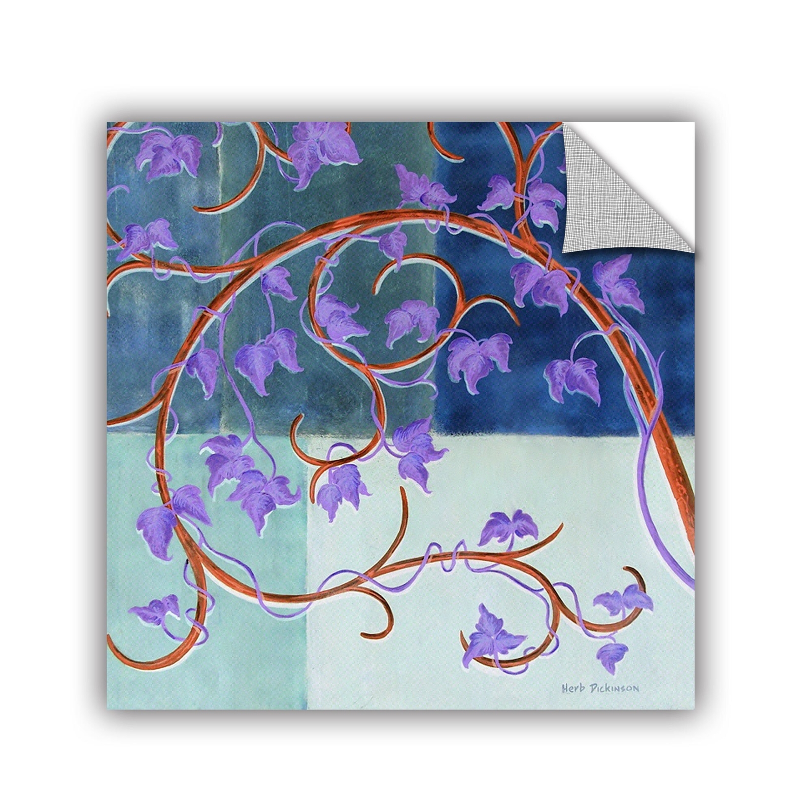 Herb Dickinson Blue Gate Removable Wall Art by ArtAppealz