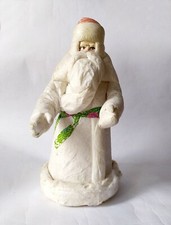 1978 Santa Claus Father Frost Christmas New Year Toy USSR Soviet CottonWool 31cm