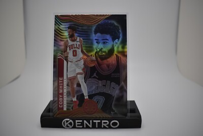 2021-22 Panini Illusions Basketball #39 Coby White Chicago Bulls Base Mint