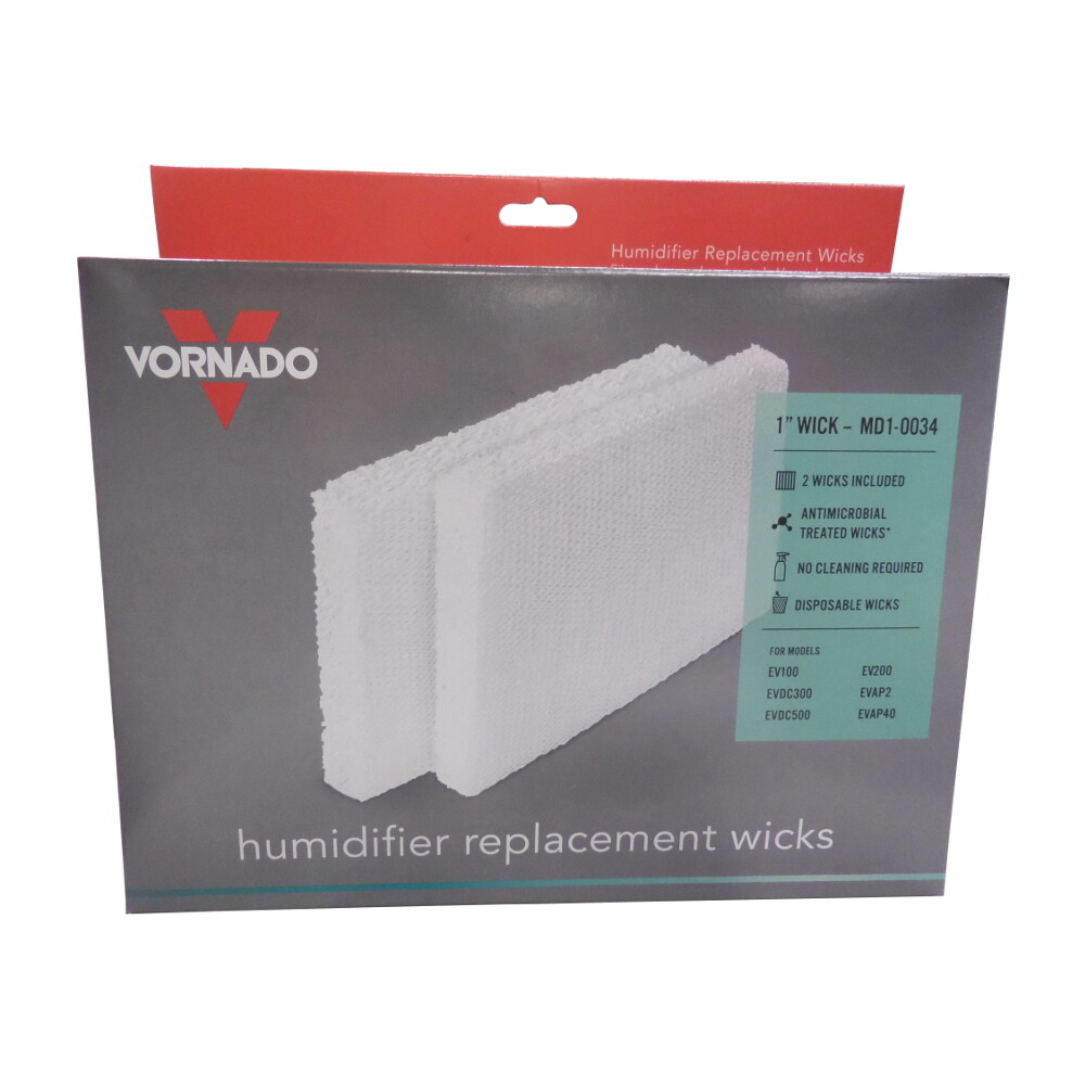 Vornado MD10034 Genuine Replacement Humidifier Wick fits Evap2 (2 PACK