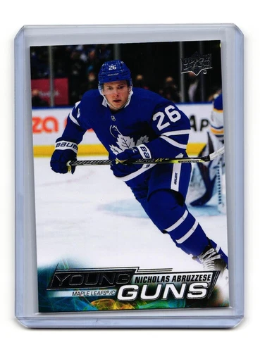 2022-23 Upper Deck #234 Nicholas Abruzzese Young Guns YG RC SK#YP1422