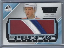 Lars Eller 12/13 Upper Deck SP Game Used Supreme Patches /12