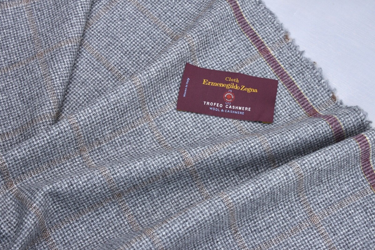 Ermenegildo Zegna Trofeo wool & cashmere jacket/blazer fabric | eBay