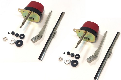 Stainless Windshield Wiper Motor Kit Street Hot Rod Universal Boat Chevy - Picture 1 of 3