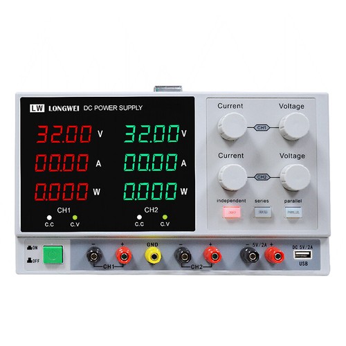 Dual-Way Adjustable Constant Current Digital Display Stabilized Power Supply - Picture 13 of 18