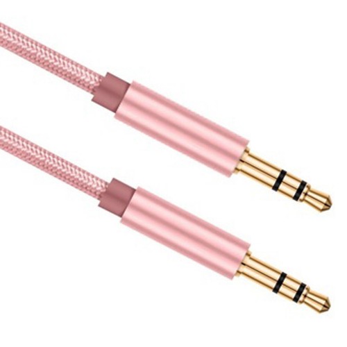 Cable auxiliar de 3,5 mm conector cable de audio macho a macho 3,5 mm auxiliar para plomo estéreo de automóvil - Imagen 16 de 22