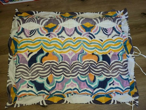 Urban Outfitters "Abstract Design" Reversible Quilted Standard Pillow Sham