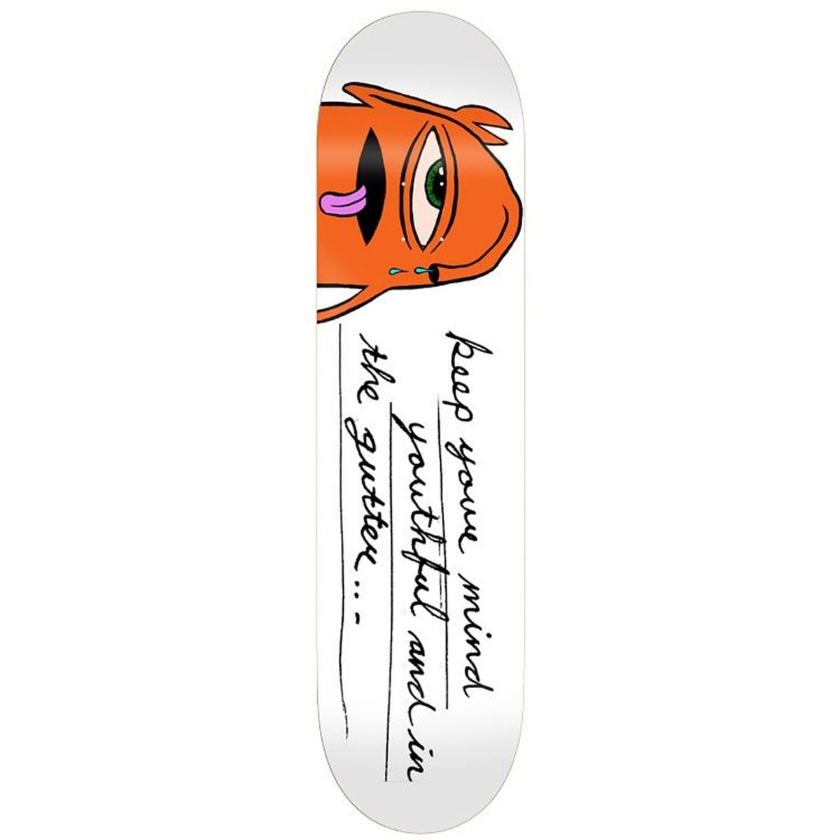 Toy Machine Skateboard Deck Gutter 8.38