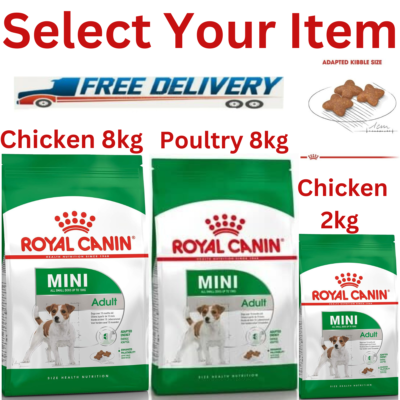 Royal Canin Mini Adult Dry Dog Food 2-kg8kg For Skin,Joints Coat