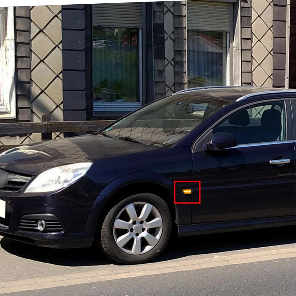 2 frecce laterali a led in vetro trasparente per Opel Signum | Vectra C | anno 2002-08 | - Immagine 4 di 4