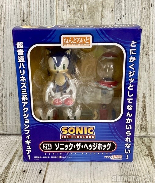 Nendoroid Sonic The Hedgehog Action Figure 214 Good Smile Company