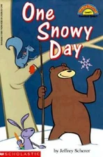 One Snowy Day (level 1) (Hello Reader) - Paperback By Scherer, Jeffrey - GOOD