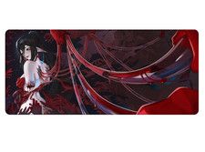 Gamer Supps Waifu Cups x Layna Lazar's Crimson Bloom Mousepad Desk Mat