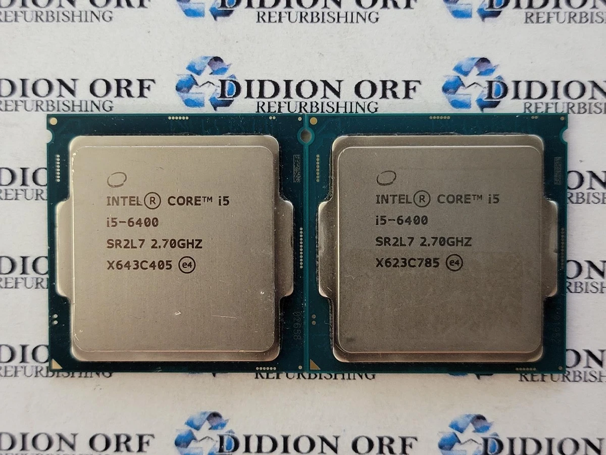 Intel Computer Processors Intel Core i5-6400 Processor Model for