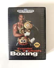 Evander Holyfield’s Real Deal Boxing CIB W/ Manual - Sega Genesis