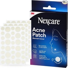 Gentle Painless Acne Absorbing Cover Patch or Pimple Patch 108 Count 