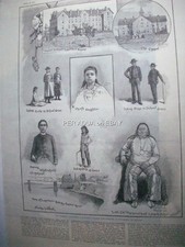 1890 HASKELL Institute American Indians Lawrence Kansas : magazine article iln