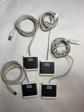 Lot of 4 HID OMNIKEY 5021 CL USB Smart Card Readers   Tested Power On