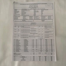 Mr Selfridge Crew Call Sheet 2012