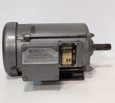 #ad #ad Baldor 35CB3500 M7034T Electric Motor 1.5 HP 1725 RPM 208 230 460V $224.99