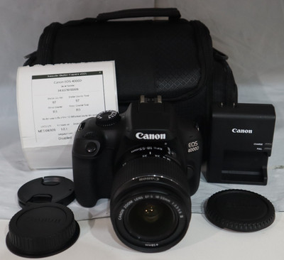 Canon EOS Rebel 4000D DSLR Camera with EF-S 18-55mm f/3.5-5.6 Lens (SC:97)#20648